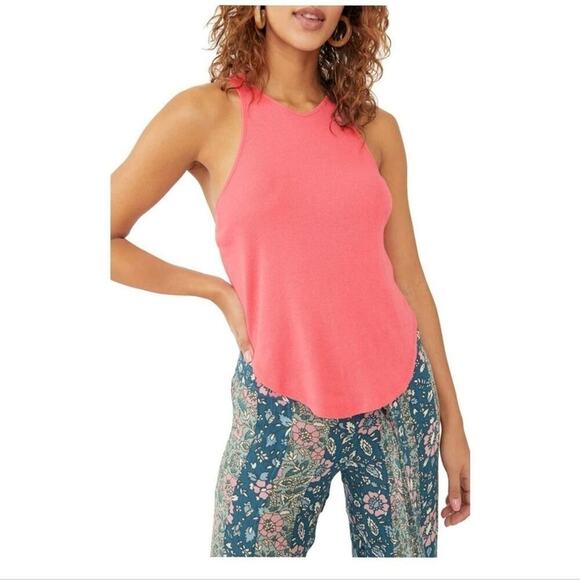Nwtg Free People Out The Door Rib Tank Size Xs - Picture 1 of 9